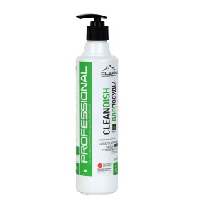 СРЕДСТВО ДЛЯ МЫТЬЯ ПОСУДЫ CLEAN DISH ELIT ЯБЛОКО (500 гр)