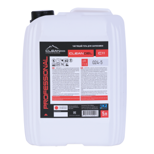ГЕЛЬ ДЛЯ ЧИСТКИ САНТЕХНИКИ ДЕЗИНФИЦИРУЮЩИЙ CLEAN GEL C11 (5 кг)